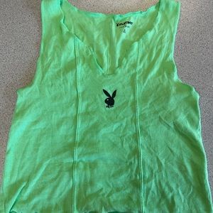 Playboy Cropped Tank